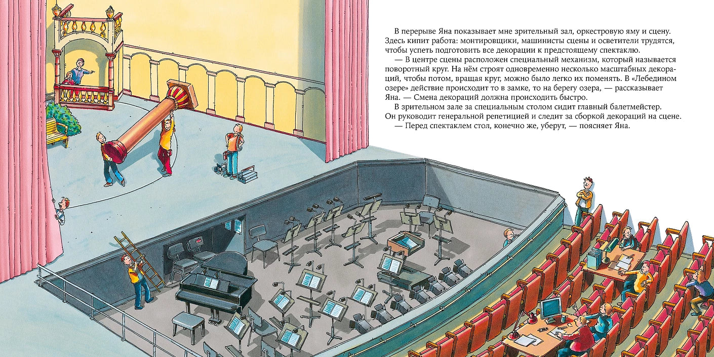 Балерина. Знакомство с профессиями