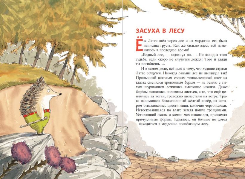 Еж Латте и Водный Камень. Приключение первое (ил. Д. Наппа)