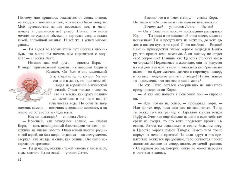 Еж Латте и Водный Камень. Приключение первое (ил. Д. Наппа)