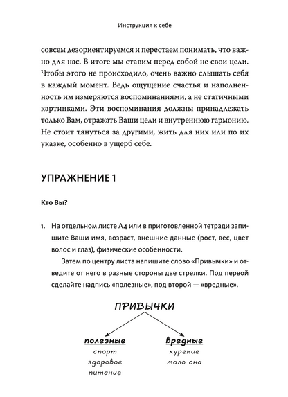 Инструкция к себе