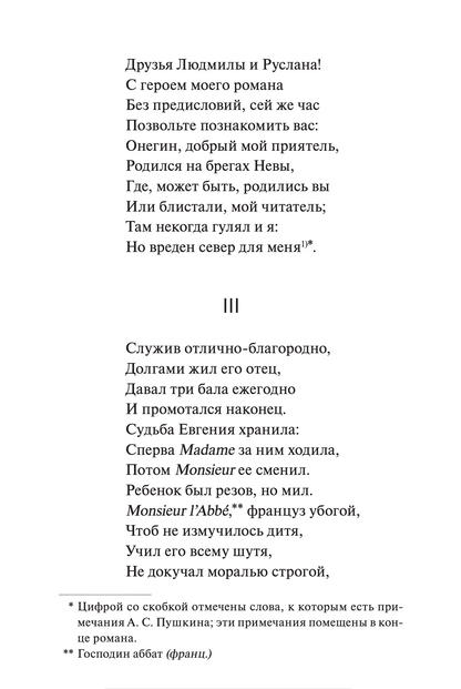 Евгений Онегин. Вечные истории