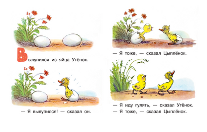 Цыпленок и утенок