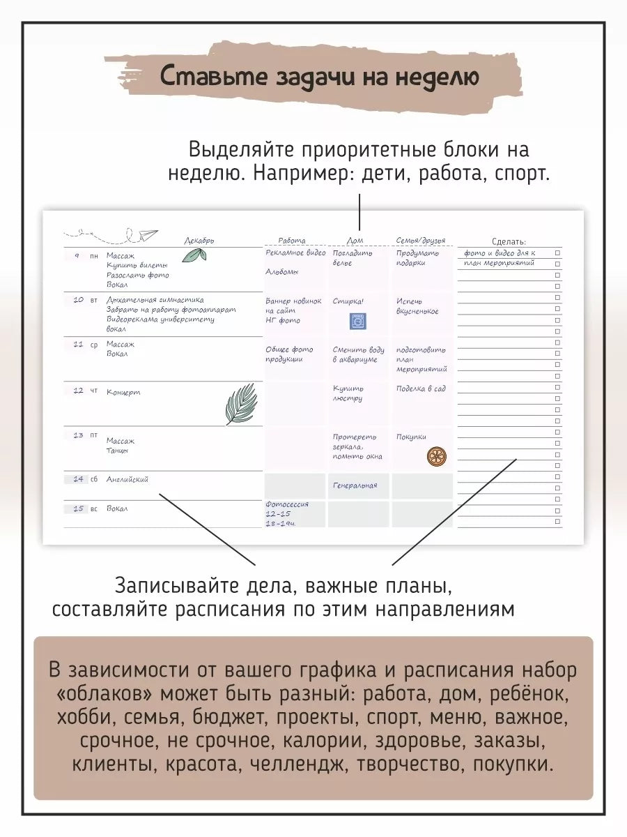 Просто начни. Ежедневник недатированный универсальный в подарок