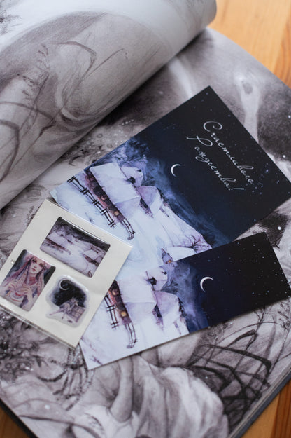 Новогодний набор книг с иллюстрациями Оксаны Викторовой