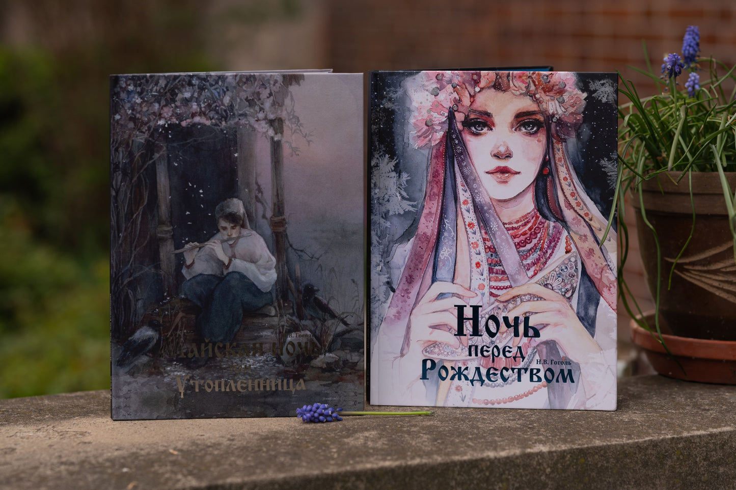 Новогодний набор книг с иллюстрациями Оксаны Викторовой